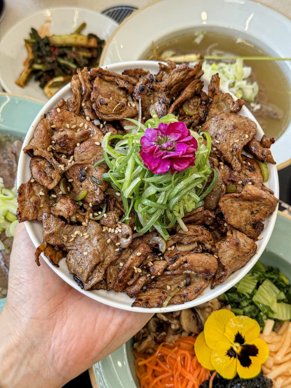 Daega Bulgogi — Daega-style bulgogi made with carefully marinated meat and finished with a deep, smoky aroma.